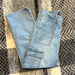 Blue Spice Kids Denim Jeans with Cargo Pockets